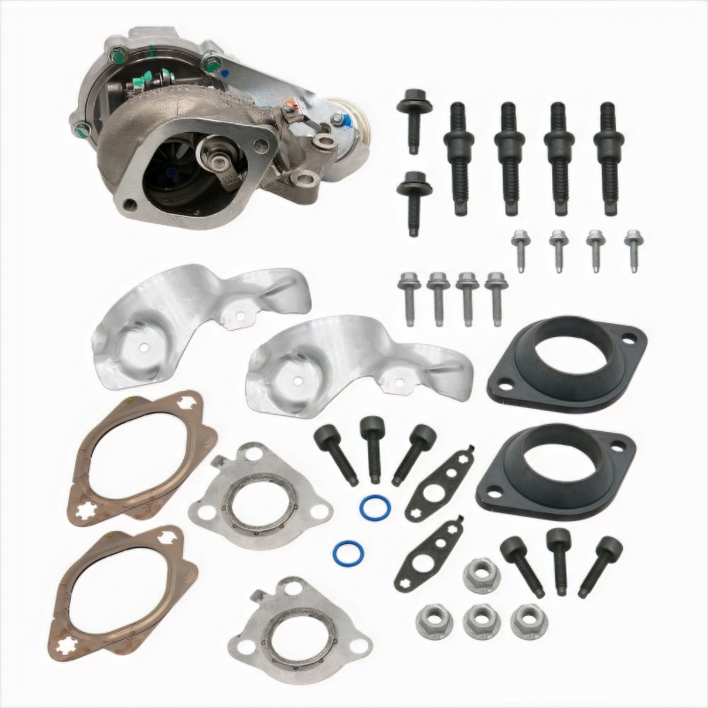 Ford F-150 Turbocharger Kit - Left/Right - Ford Racing - Borg Warner Twin Turbo Upgrade - `13-`15 Ford F-150 Turbocharger Kit - Left/Right - Ford Racing - Borg Warner Twin Turbo Upgrade - `13-`15